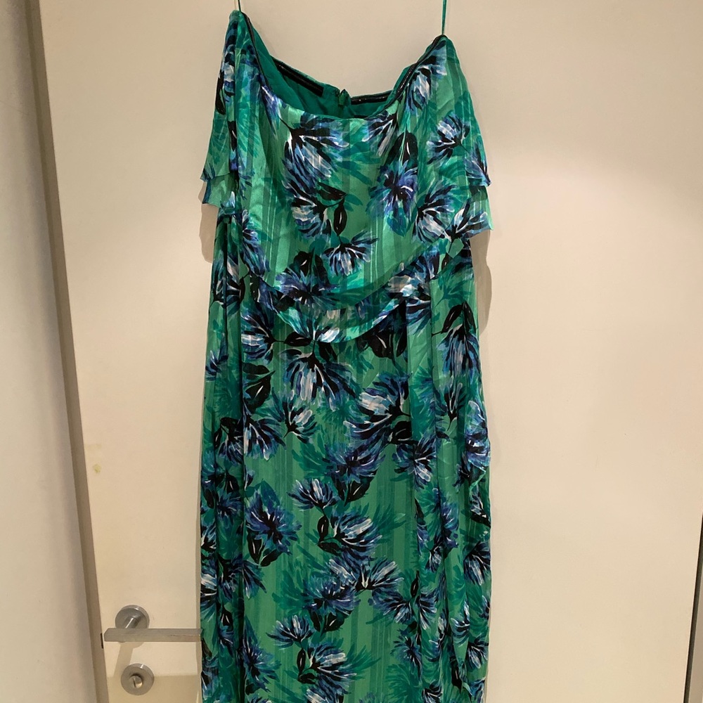 Banana Republic Floral Ruffle Midi, 4